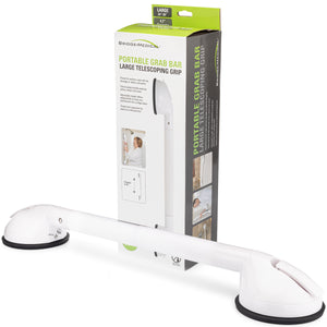 Telescoping Portable Suction Grab Bar