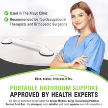 Load image into Gallery viewer, Telescoping Portable Suction Grab Bar

