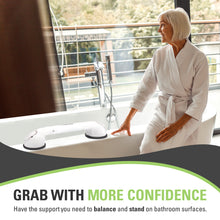 Load image into Gallery viewer, Telescoping Portable Suction Grab Bar
